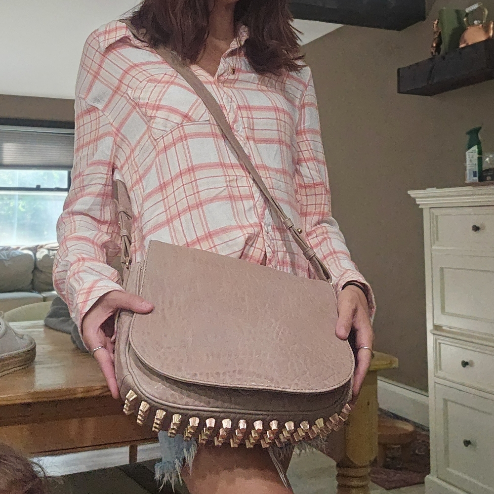 SALE⚡️Alexander Wang Lia Crossbody Saddle Messenger Bag